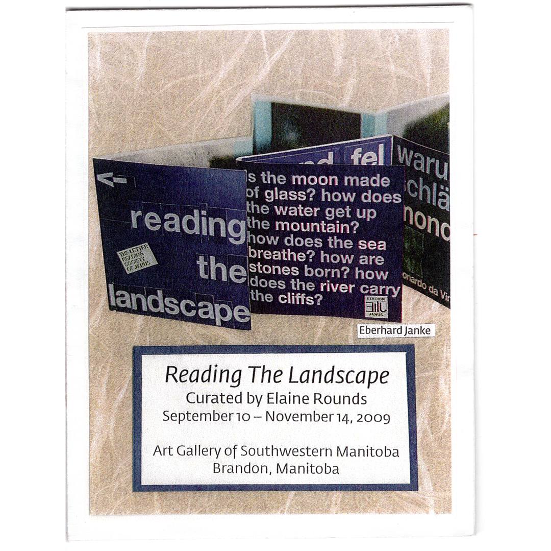 Reading the Landscape