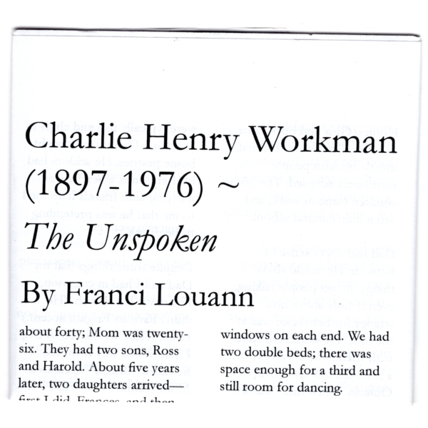 Charlie Henry Workman cover