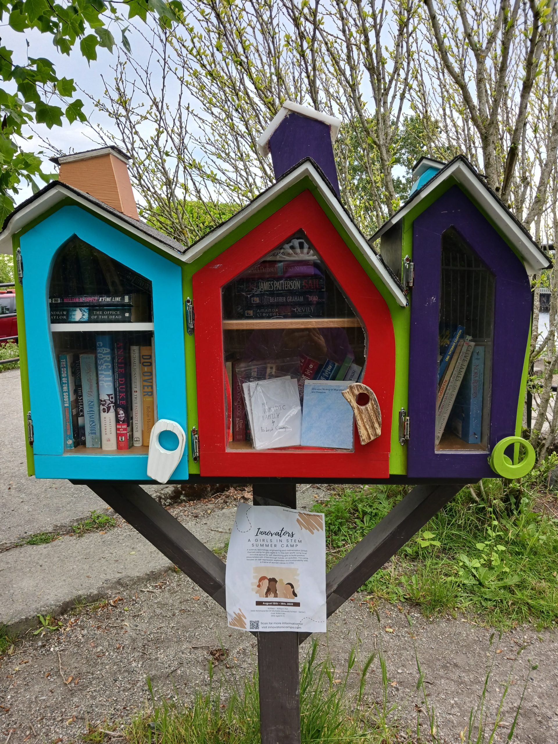 Little Free Library in Victoria, BC