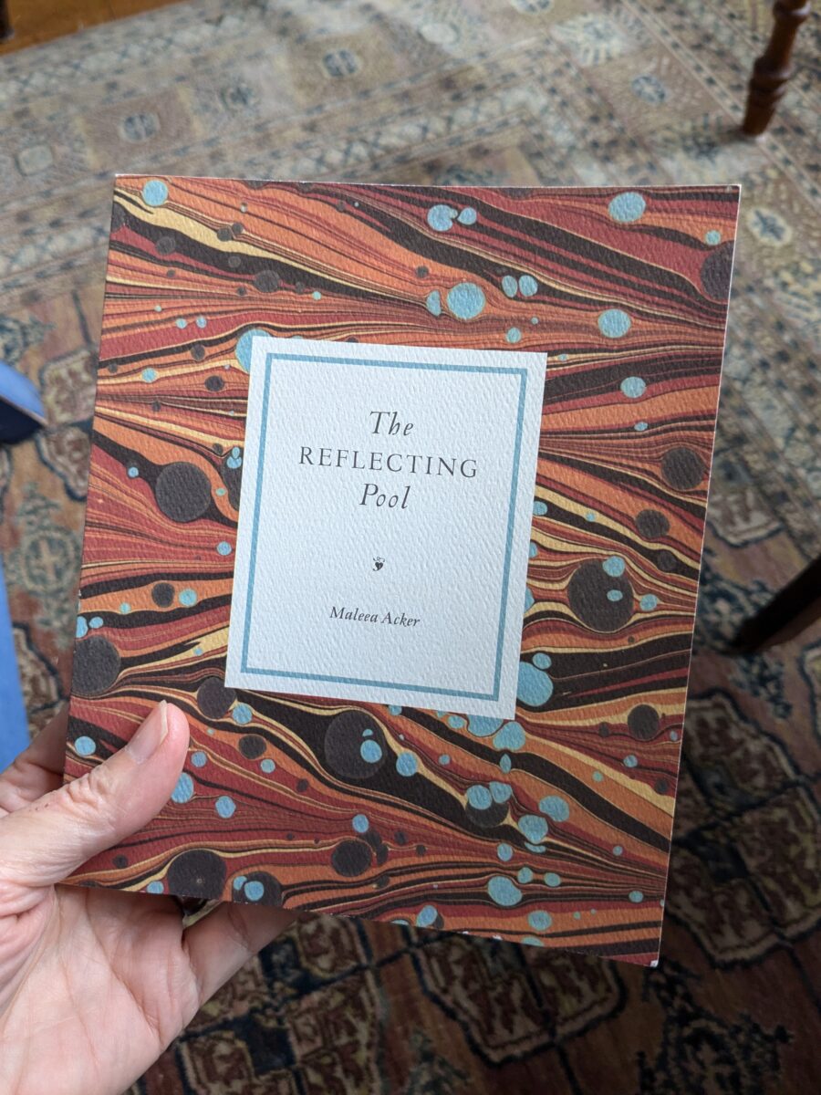 The cover of The Reflecting Pool By Maleea Acker.